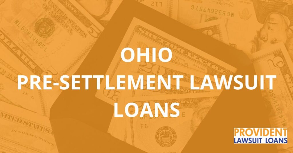 OHIO pre-settlement banner orange and white logo